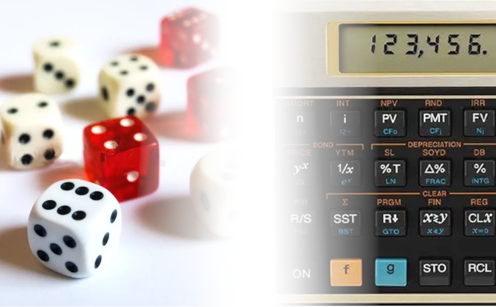 Calculadora e dados — precisão e imprecisão