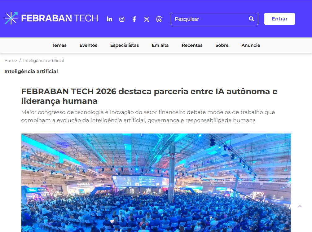 Notícia — Febraban Tech