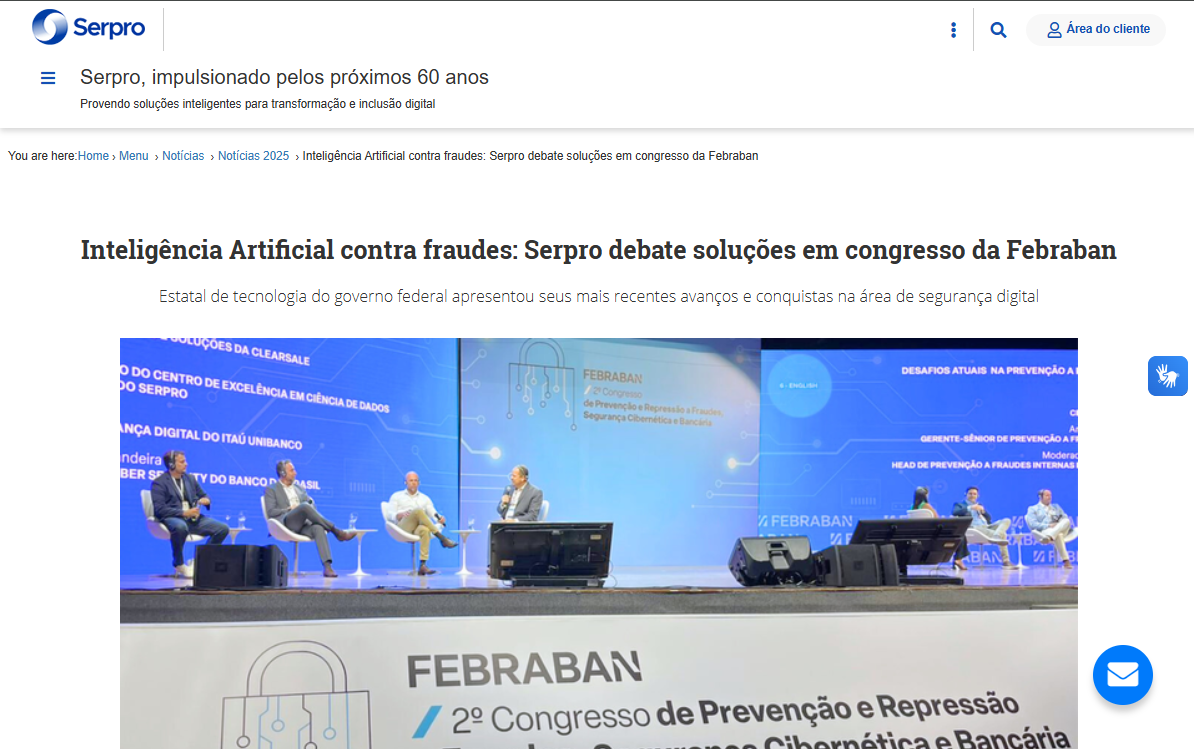 Notícia — Serpro
