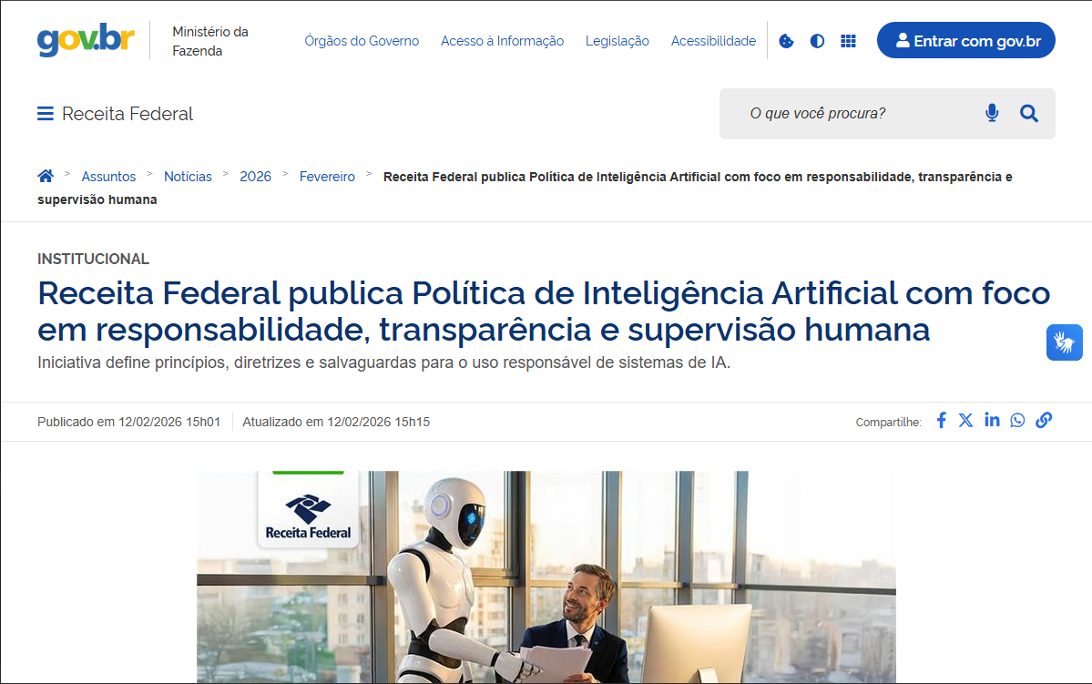Notícia — Receita Federal